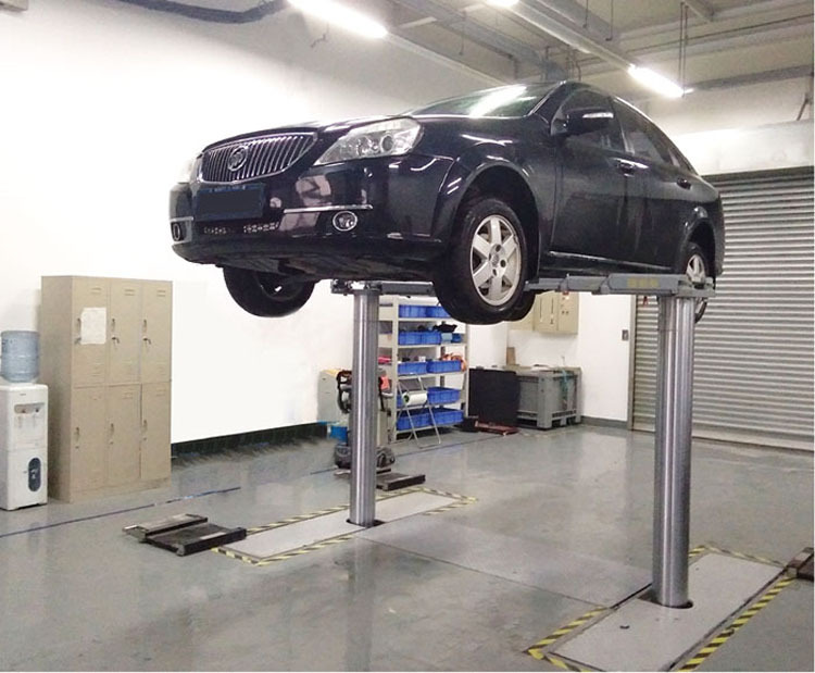 双柱地藏举升机隐形电动液压举升机高端4s站服务站举升机l4800a