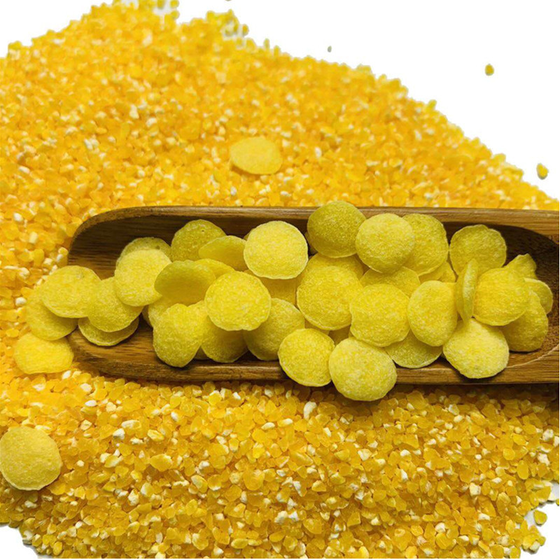 开袋即食黄金玉米片 跑江湖地摊营养代餐黄金玉米粥粗粮包谷粥