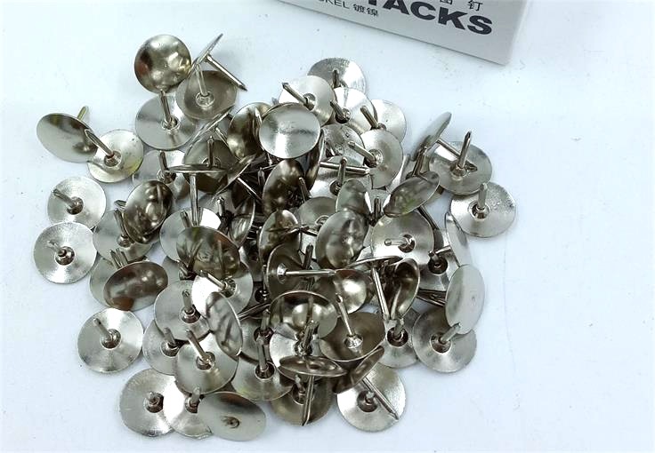 按钉大头钉图钉图彩色照片墙作品展示墙钉墙图订照片钉照片图钉