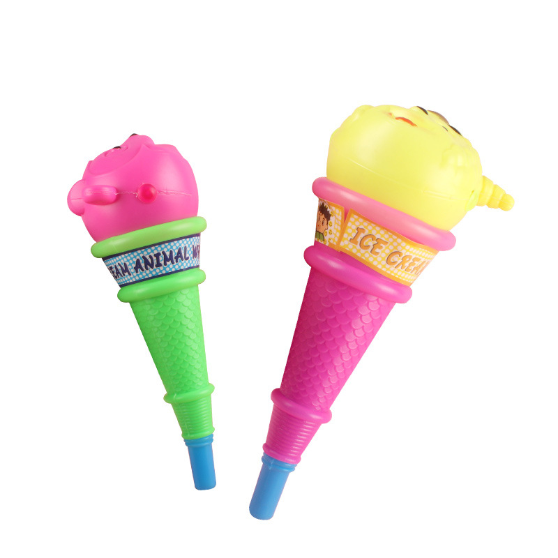 Blowouts Toy Ice Cream Blowouts Ice Cream Animal Blowouts Funny Trick Children Hot Selling Stall Wholesale