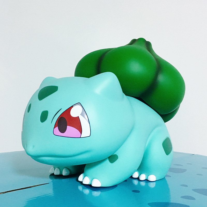 神奇宝贝 超大1:1妙蛙种子手办模型摆件妙蛙搪胶优质版批发定制