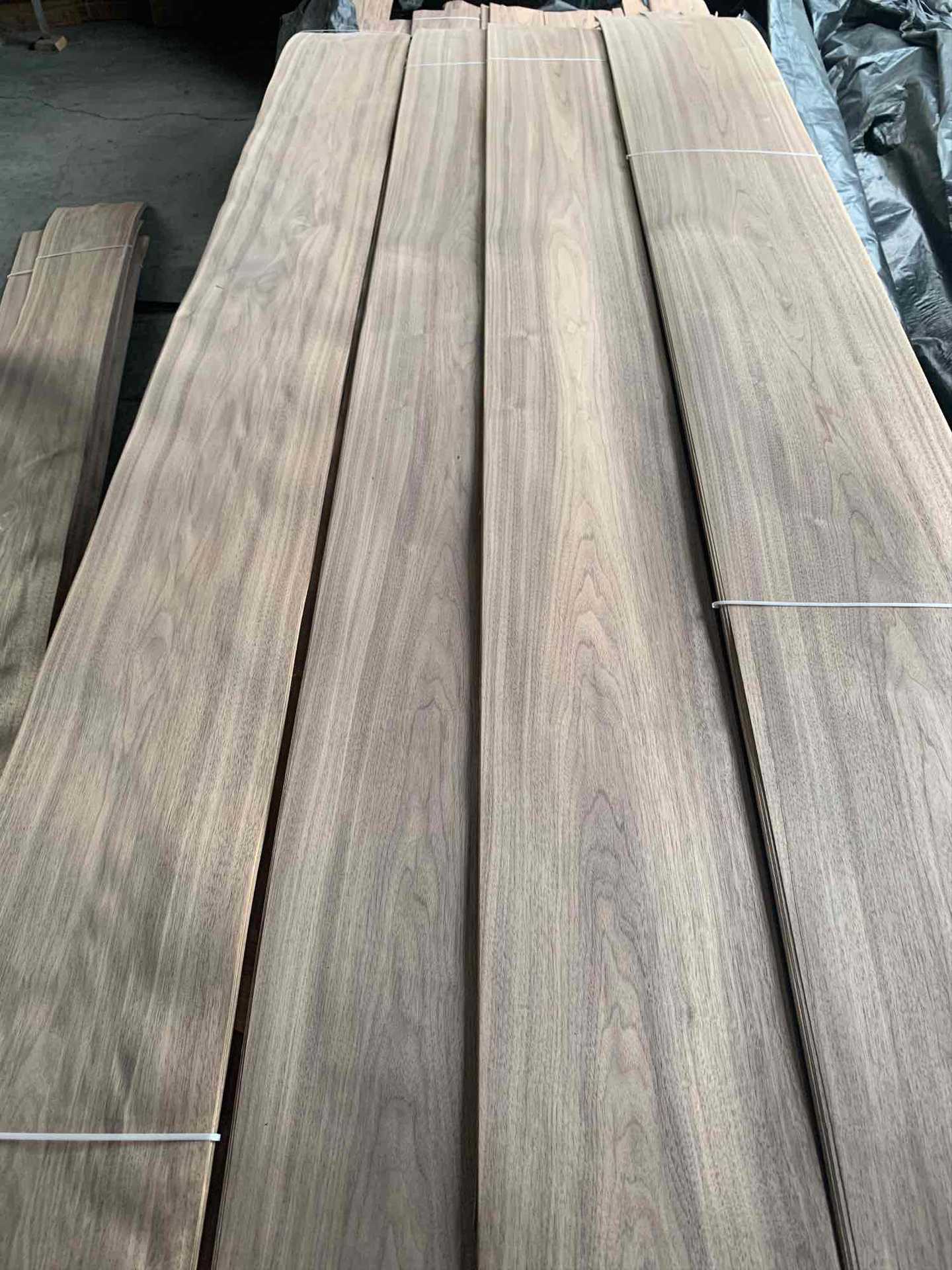 天然黑胡桃山纹精品木皮家具木门胶合板中纤板装饰工程表饰面饰