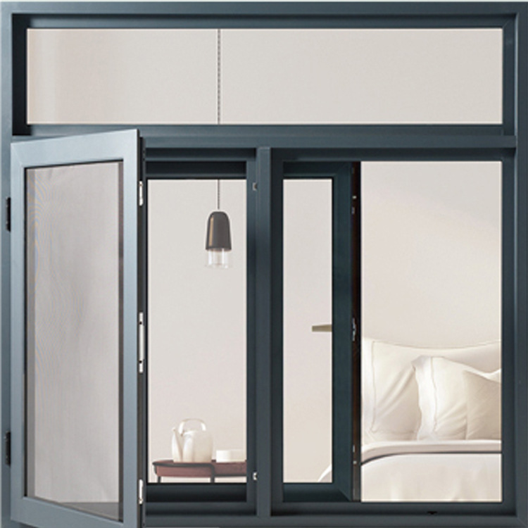 宁波公司批发铝合金门窗海缘断桥铝飘移窗 定制隔热断桥铝55系列