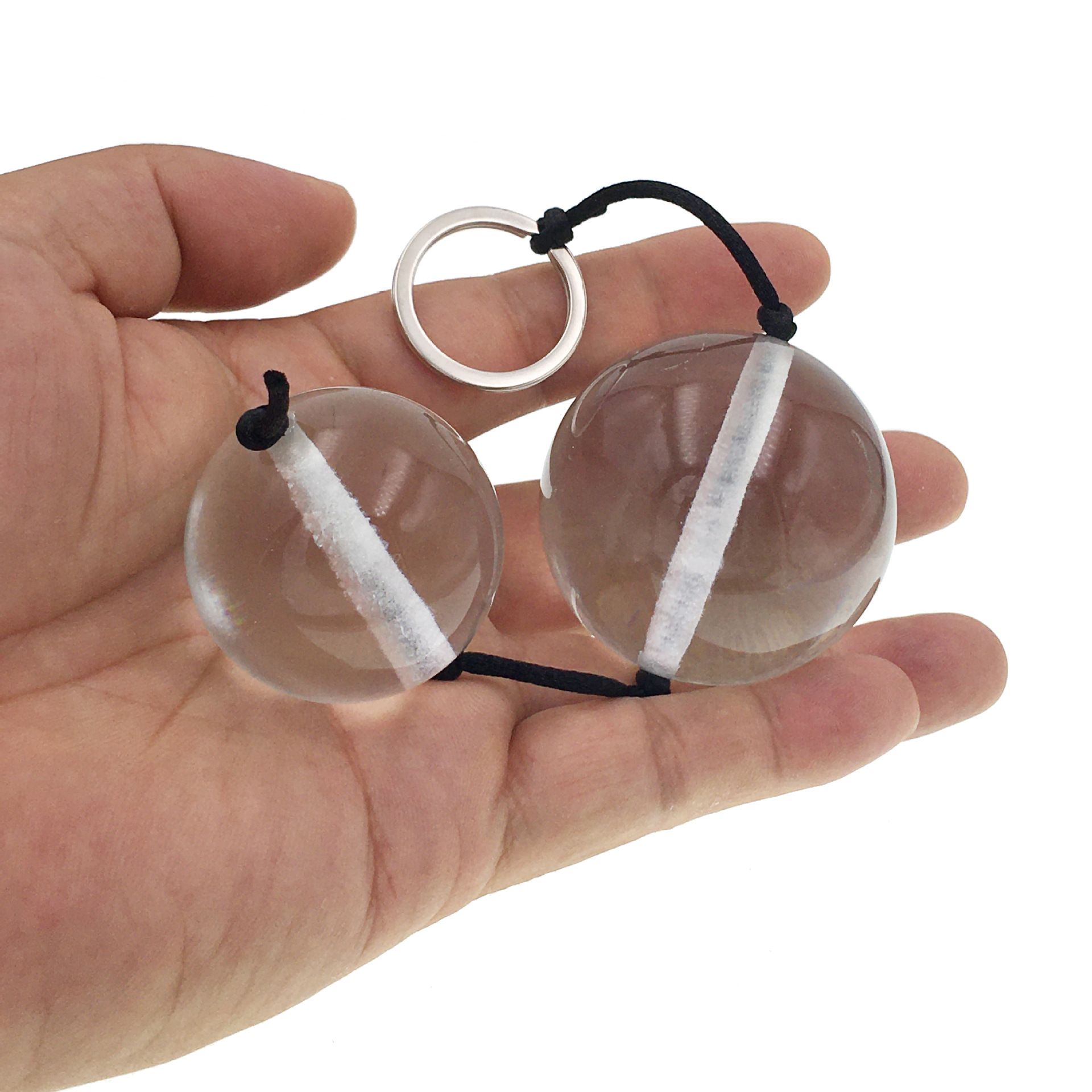 水晶玻璃拉珠后庭肛塞男女菊花刺激性工具扩肛快乐开发器另类高潮