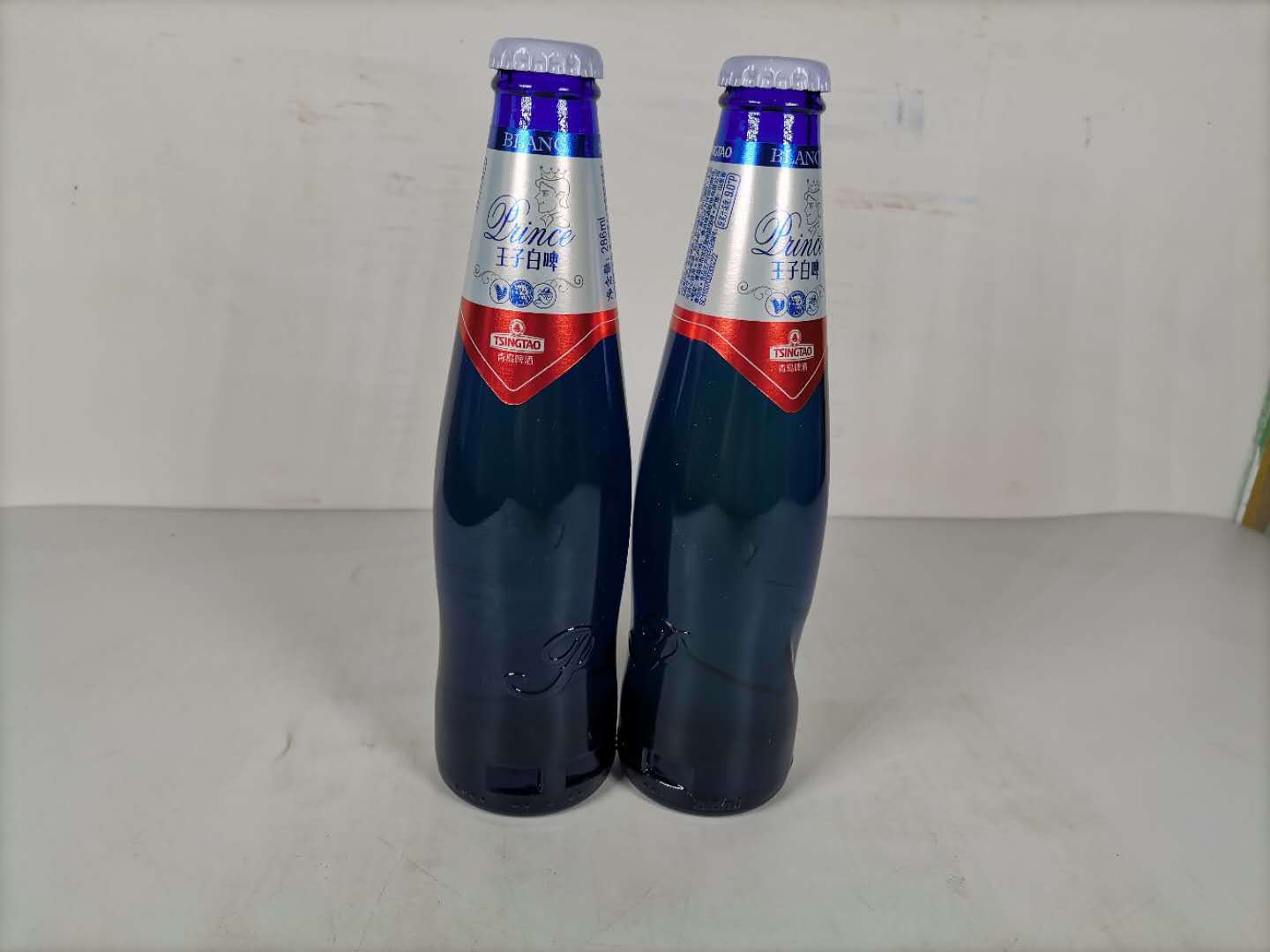 青岛啤酒 王子白啤286ml*24瓶 全麦白啤酒整箱装