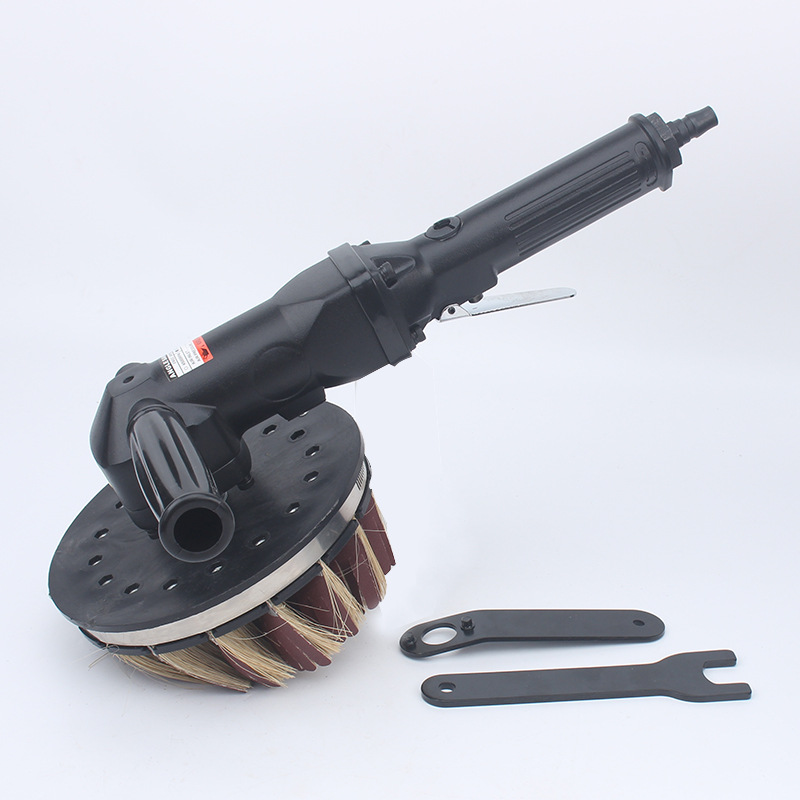 7寸气动异形砂光机柜门打磨机抛光机 家具木门打磨机异型磨光机