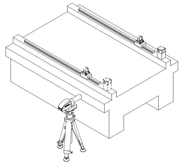 平行度测量数据分析软件包导轨高精度精密角度计量校准测试准直仪