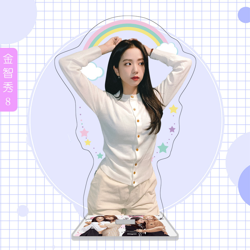 明星大立牌金智秀jisoo周边 偶像周边blackpink粉丝福利赠品礼品