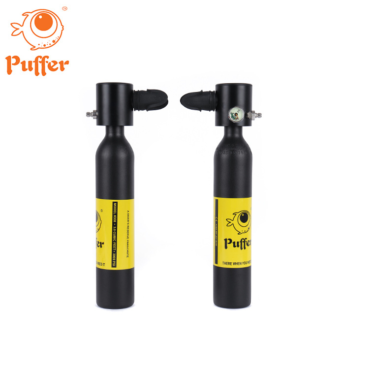 Puffer Scuba Diving EBS Respirator Set Water Diving Equipment Portable Submersible Deep Diving Cylinder Underwater Bottle