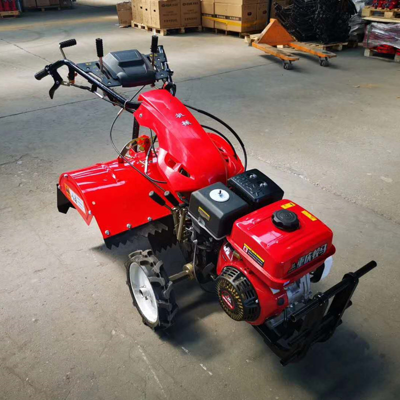 全网精选推出柴油四驱微耕机果园农田开沟锄草机多功能田园拖拉机