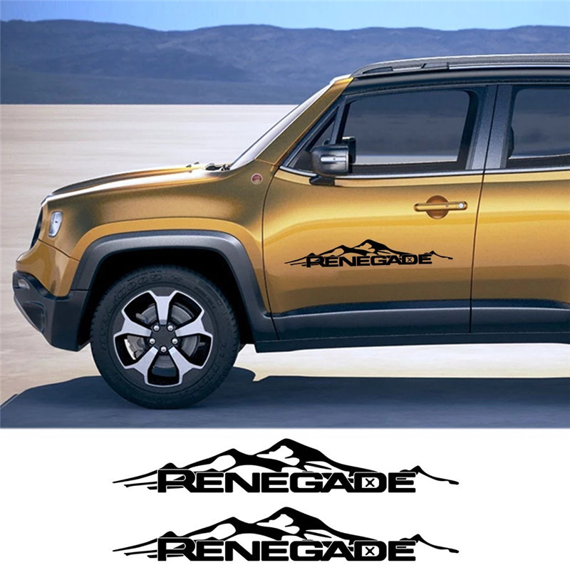 适用于jeep自由侠renegade车门贴纸侧裙拉花车贴-阿里巴巴
