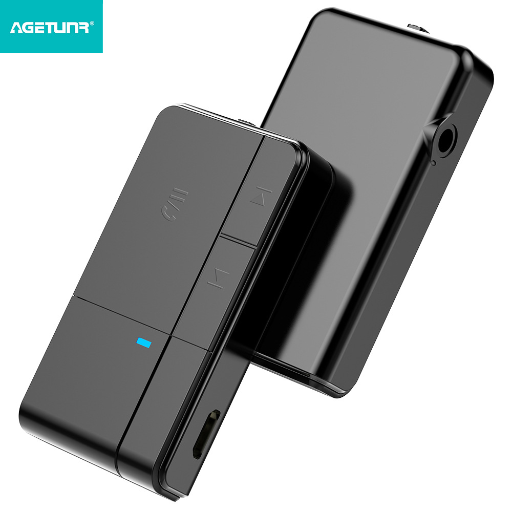 外贸新车载蓝牙接收器汽车无线50蓝牙接收器耳机音响接收器蓝牙