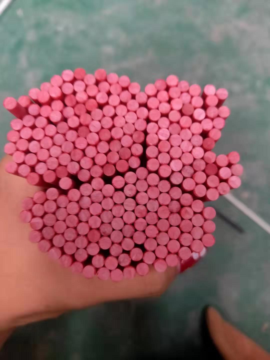 供应大棚支撑杆红色4mm实心玻纤棒 育苗拱棚农业专用玻璃纤维棒