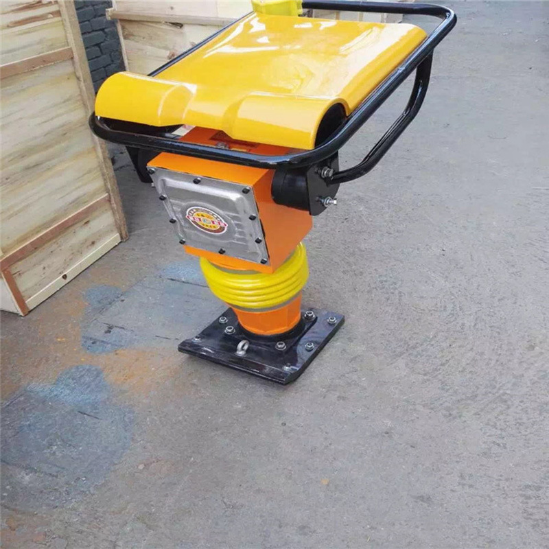 汽油手扶式地面冲击夯电动震动冲击夯压实打夯机厂家