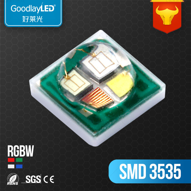 3535rgbw贴片led灯珠芯片4wrgbww大功率贴片led灯珠舞台灯灯珠