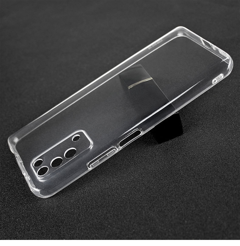 适用华为荣耀x10手机壳透明tpu手机保护套带防水纹挂绳孔工厂直销