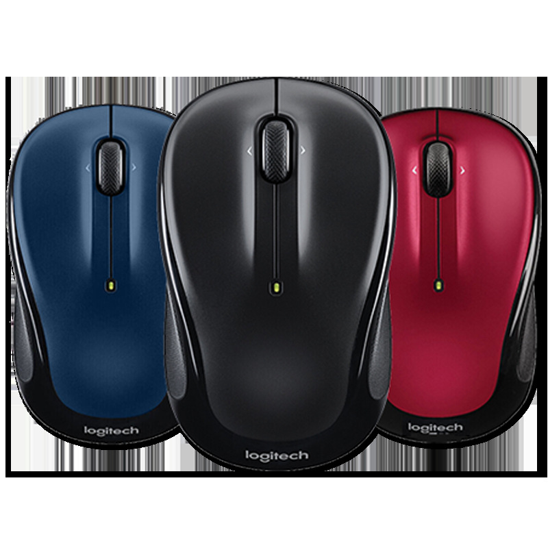 logitech罗技m325无线鼠标家用办公游戏笔记本台式电脑便携