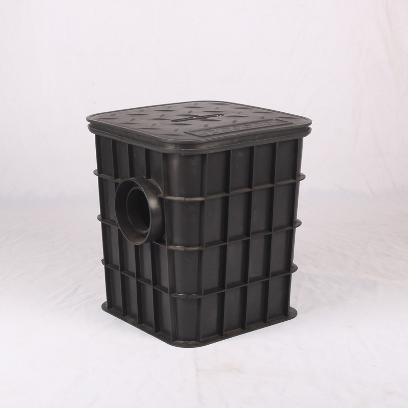 帝源厂家供应地埋式塑料水封井加厚黑色新农村污水改造隔油池现货