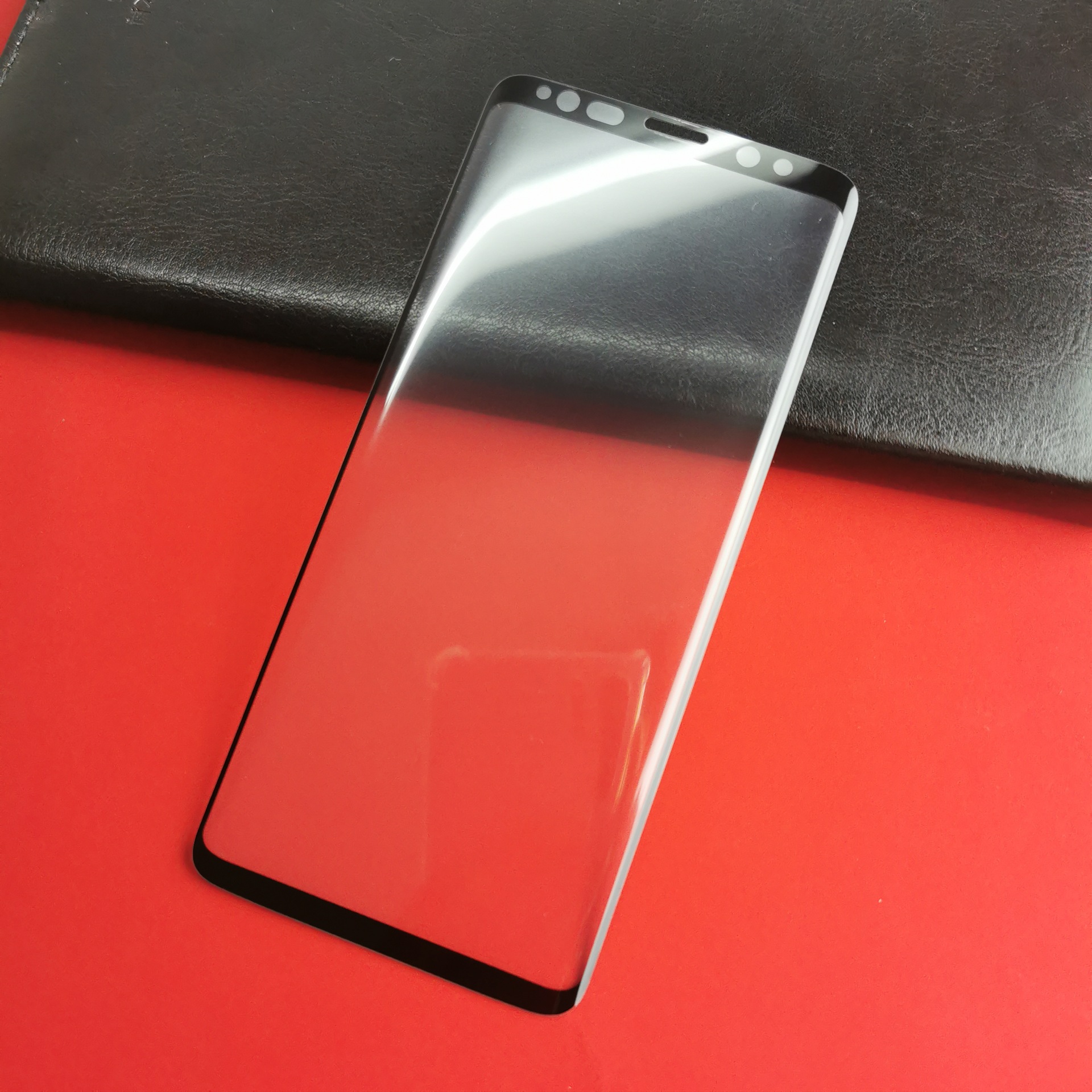 适用三星s9曲面3d果冻胶全胶钢化膜三星s9热弯3d全胶二强保护膜