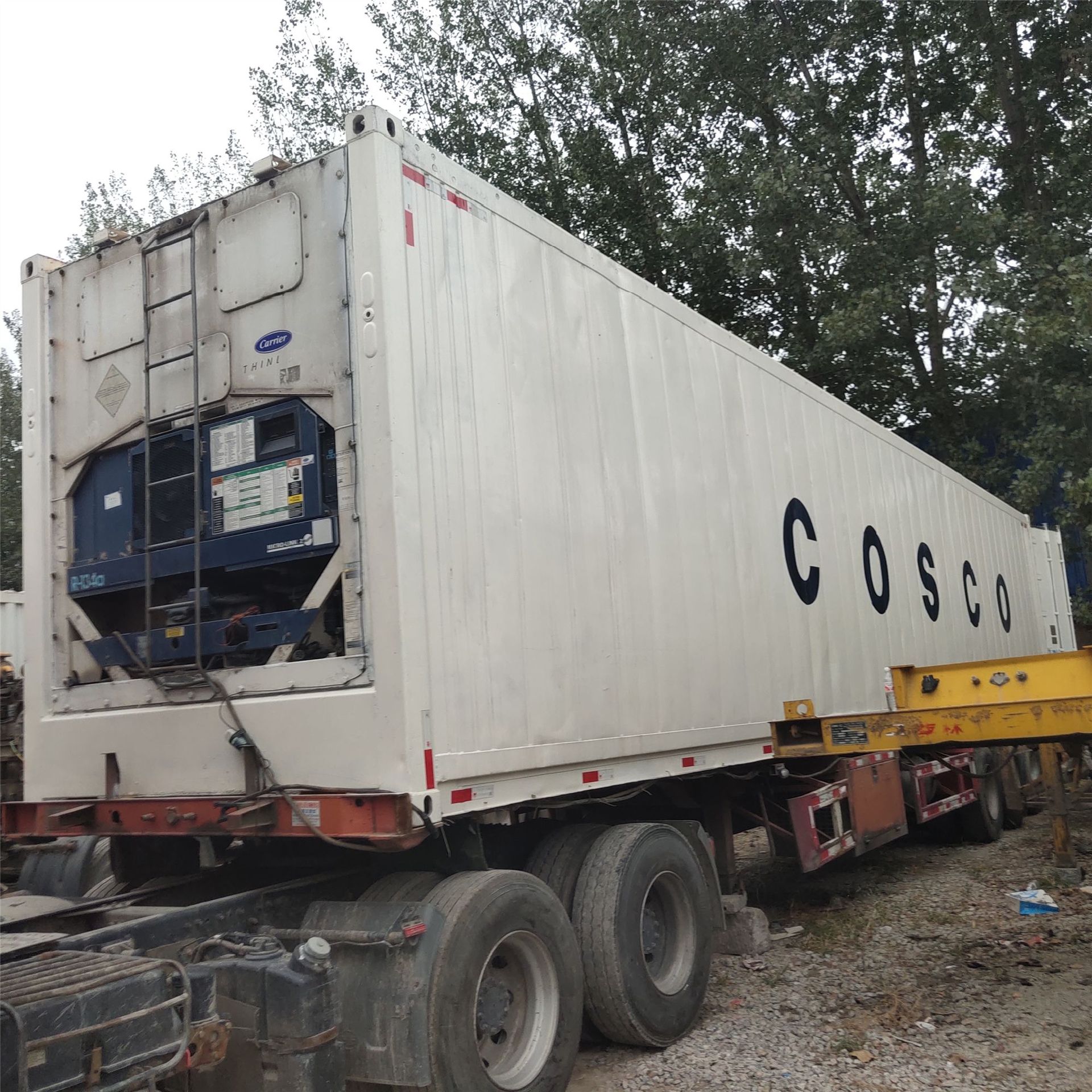 出售二手半挂15米冷藏车 各种二手冷藏箱全挂 手续齐全可过户