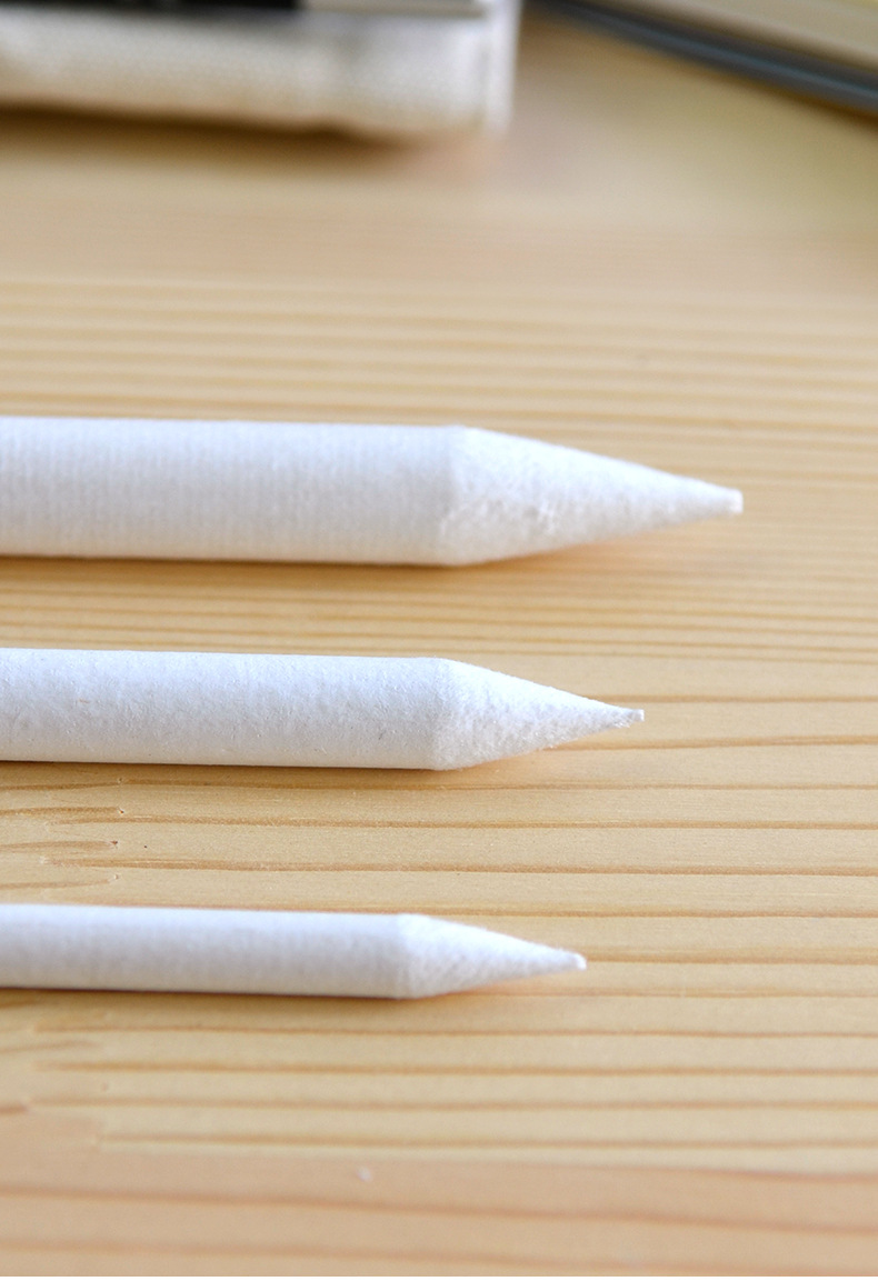 3支装宣纸擦笔纸擦笔修正笔纸擦笔素描纸笔素描涂抹擦笔美术用品