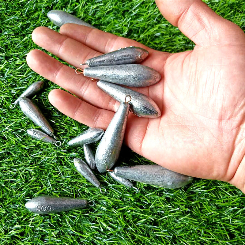 各类渔坠铅坠铁坠钓鱼坠铁坠铜芯橄榄型海钓坠串钩海竿
