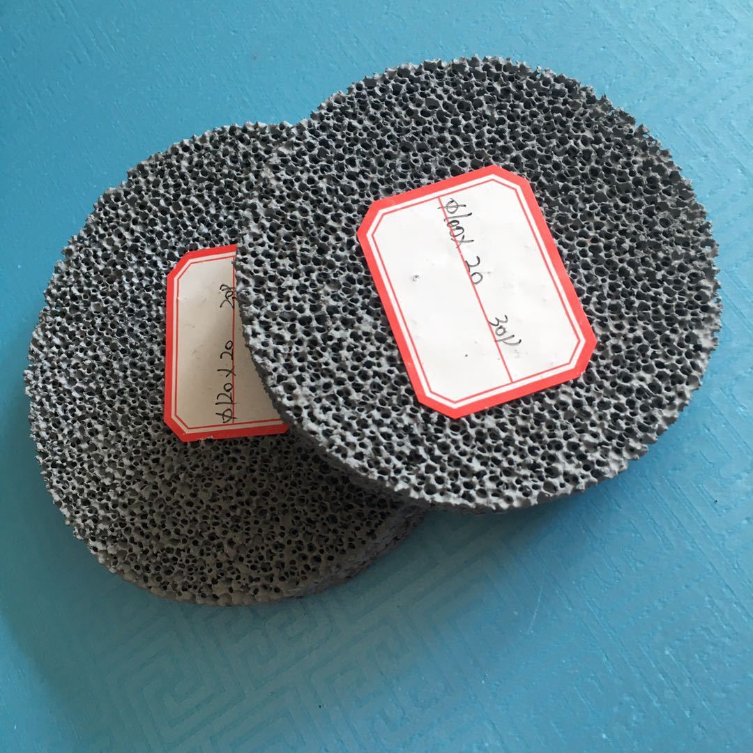 碳化硅泡沫陶瓷铸造 碳化硅泡沫陶瓷过滤片 铸造用过滤片