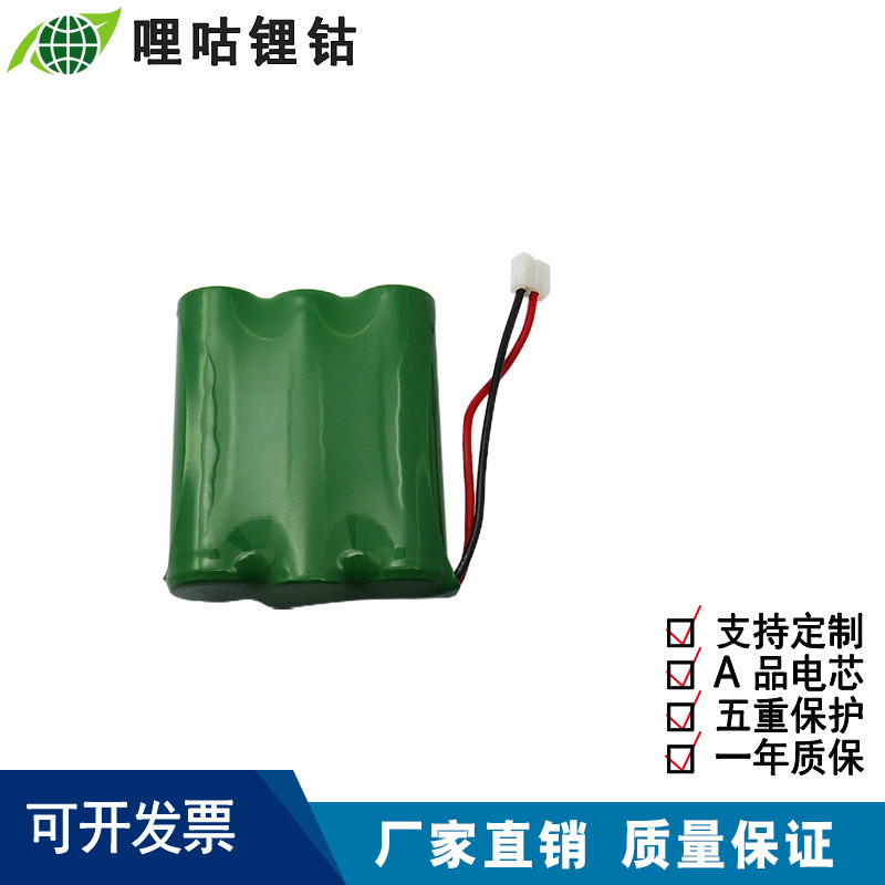 批发H-AA2500MAH 3.6V 5号镍氢充电电池组 太阳能灯具电池组1.2V