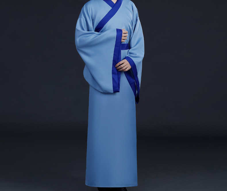 一件待发古装男宋朝公子书生秀才服古代才子汉服影视剧演出服戏服