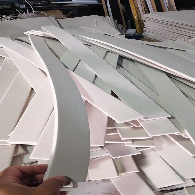厂家直销 高密度白色eva 10mm厚eva大白条 玻璃垫条