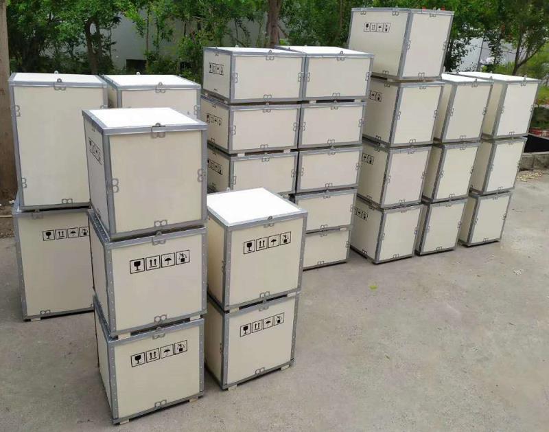 机械电气精密仪器ai装备包装仓储物流运输用定制高档钢边箱木箱