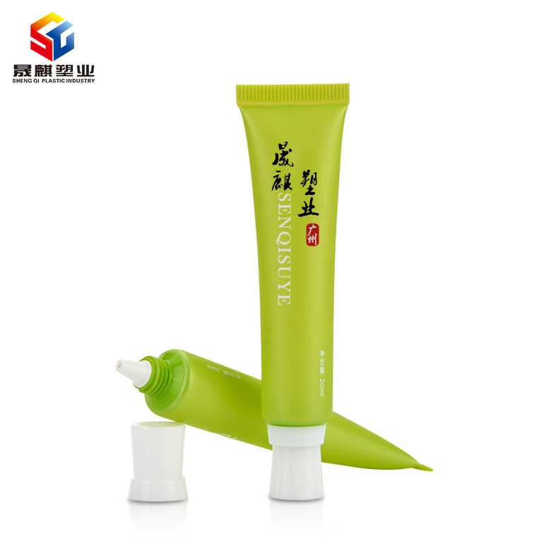 化妆品眼霜包材尖嘴 药膏软管 祛痘祛疤软管包装 修腰旋盖软管