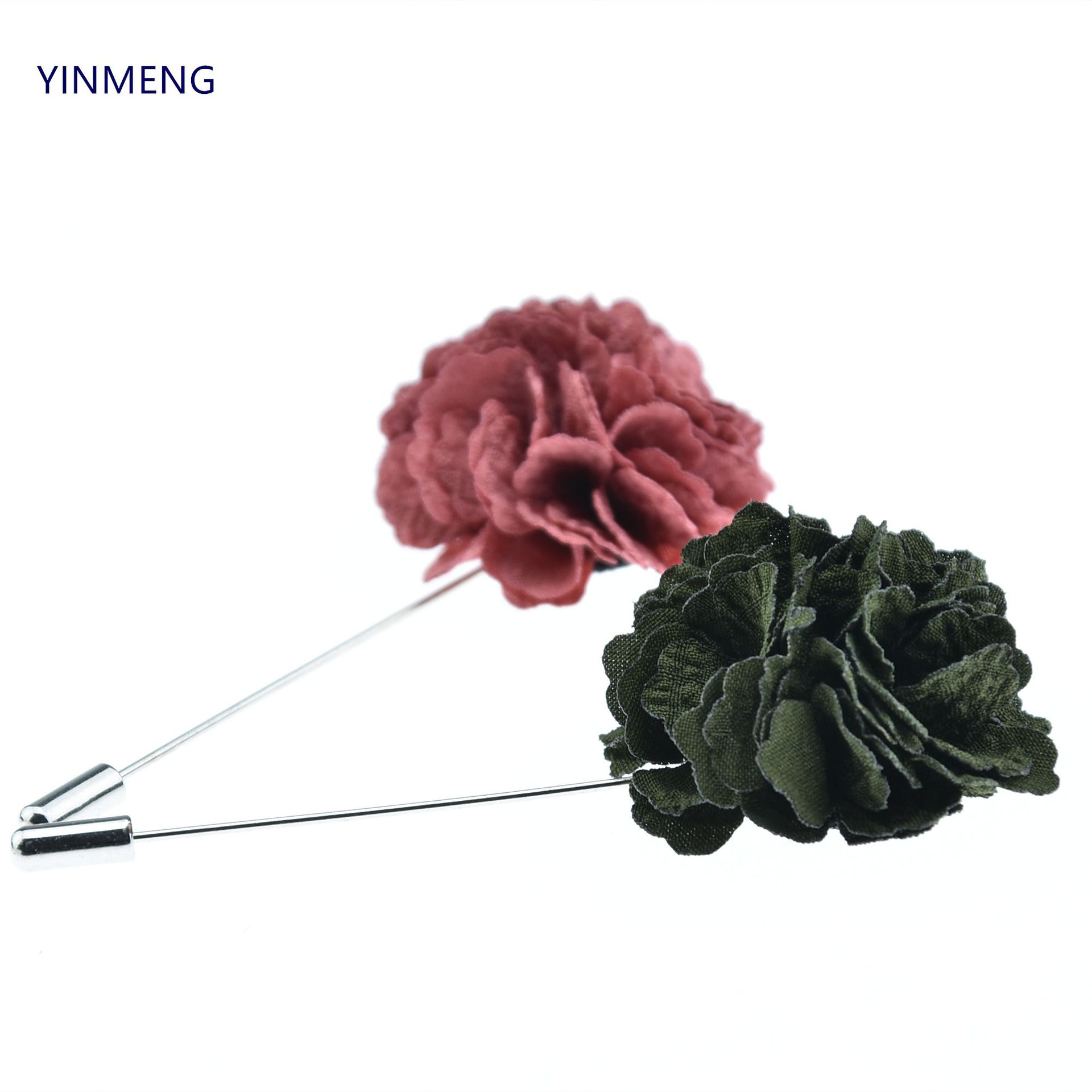 ym043时尚韩版潮流情侣款花针 西服插式长针胸花