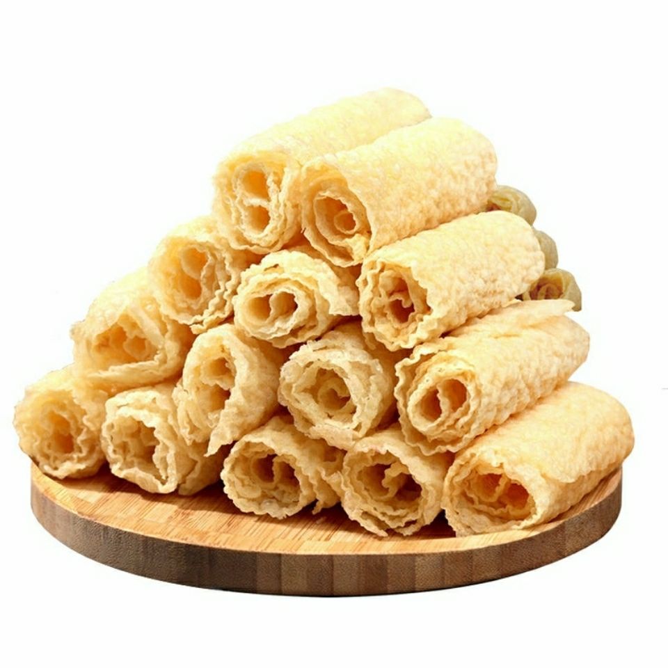 2盒包邮 响铃卷油豆腐皮炸脆铃卷涮火锅高端食材麻辣烫批发