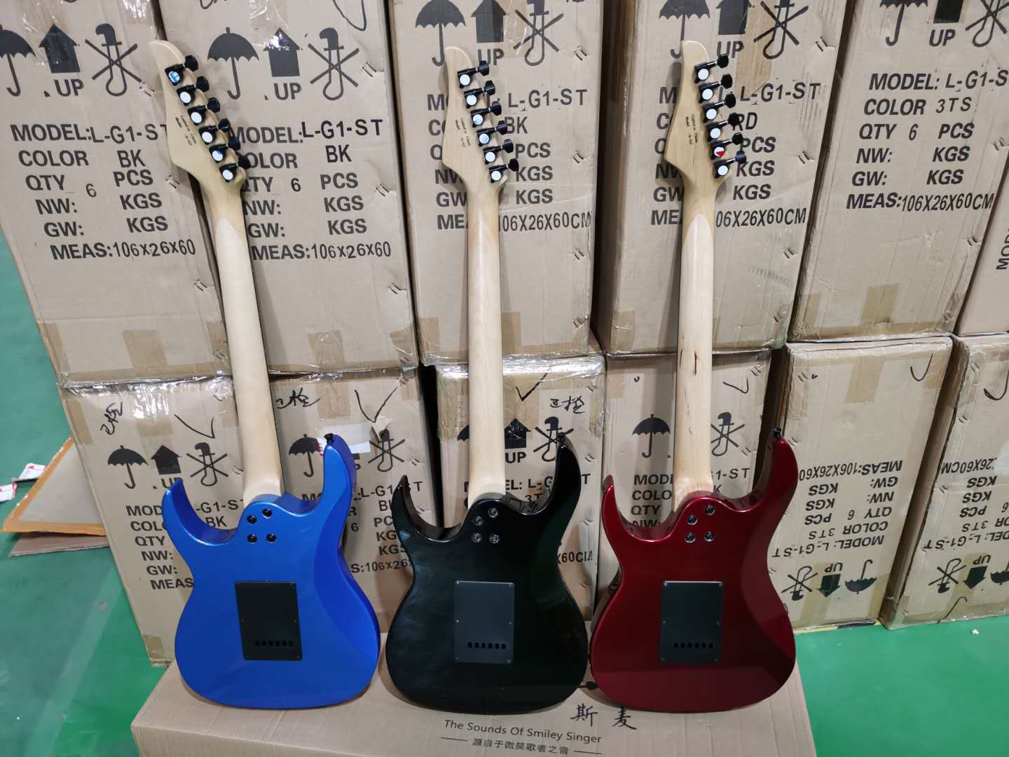 24品电吉他单摇 电声乐器初学专业演奏s-g3亮光厂家批发支持贴牌