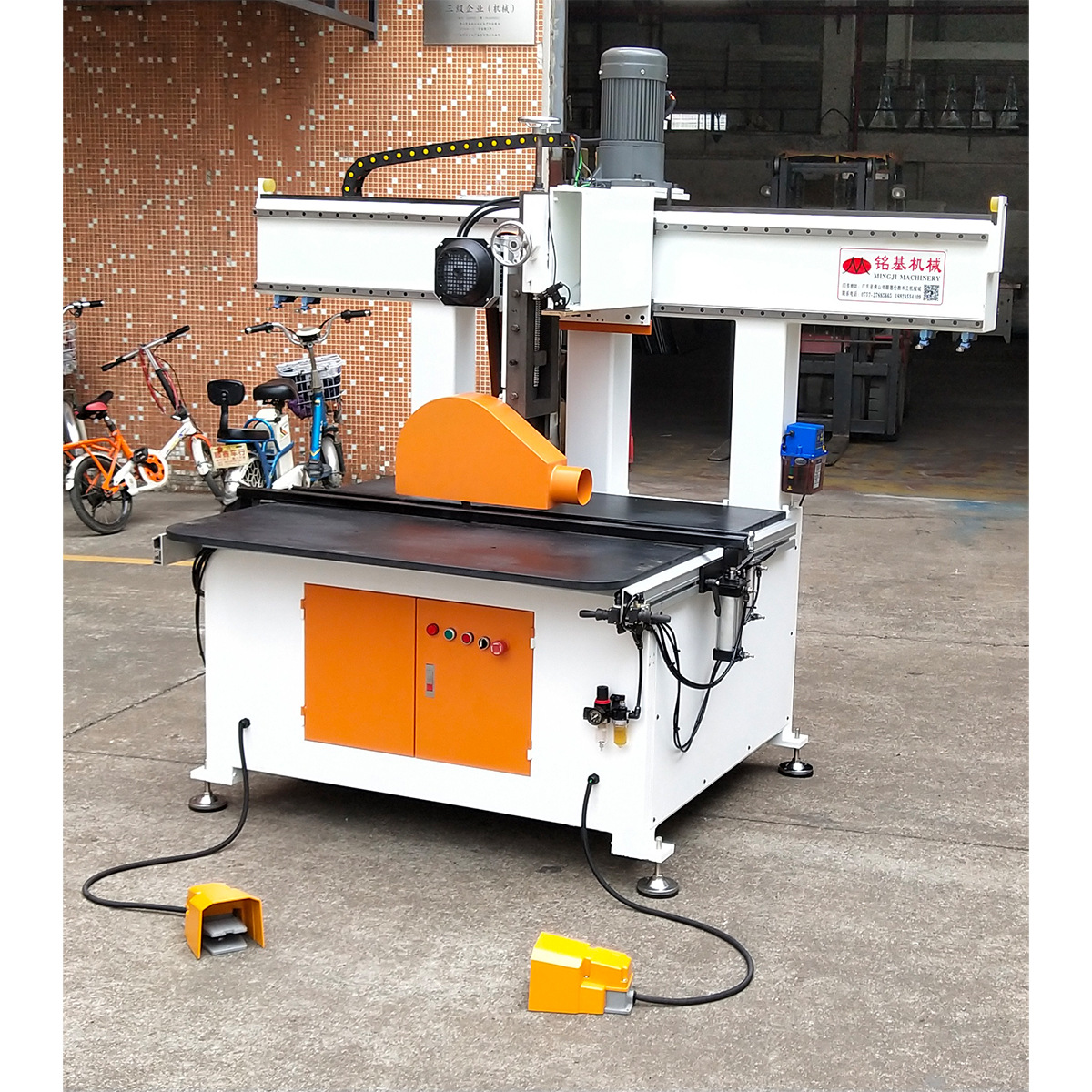 巴沙木v槽机 轻木开槽机 铭基供应pet板材角度锯 pvc板材v槽机