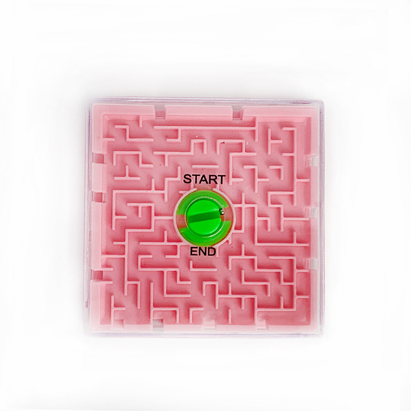 迷你3d立体六面方形迷宫掌上迷宫益智游戏儿童玩具生日圣诞节礼物