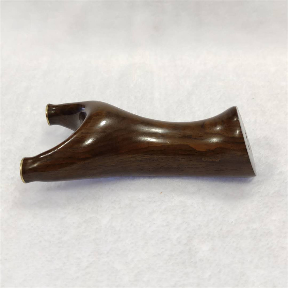 邓飞虎弹弓 绿檀飞虎叉木弓 黑檀胖飞虎五代手工实木檀木弹弓