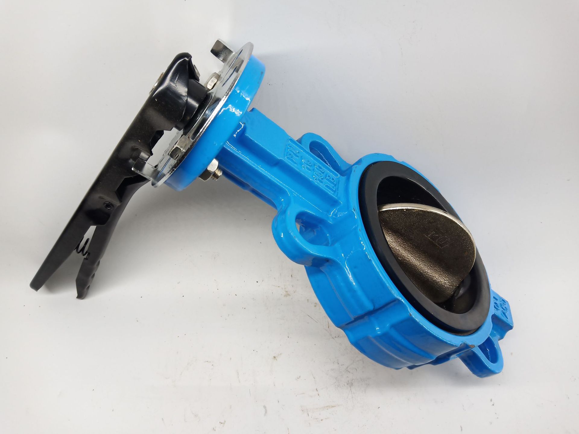 手柄对夹蝶阀 d71x-16 手动对夹式蝶阀 手动蝶阀 快速对夹蝶阀