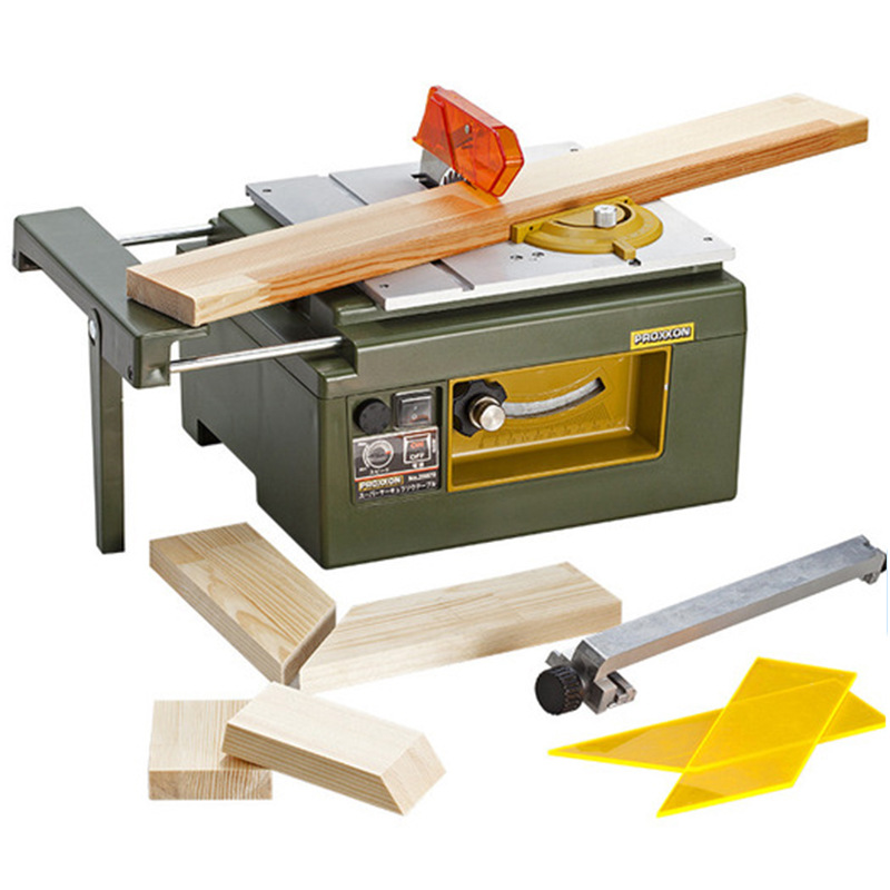 小台锯木工推台锯家用小型木工台锯多功能无尘锯proxxon台锯27070
