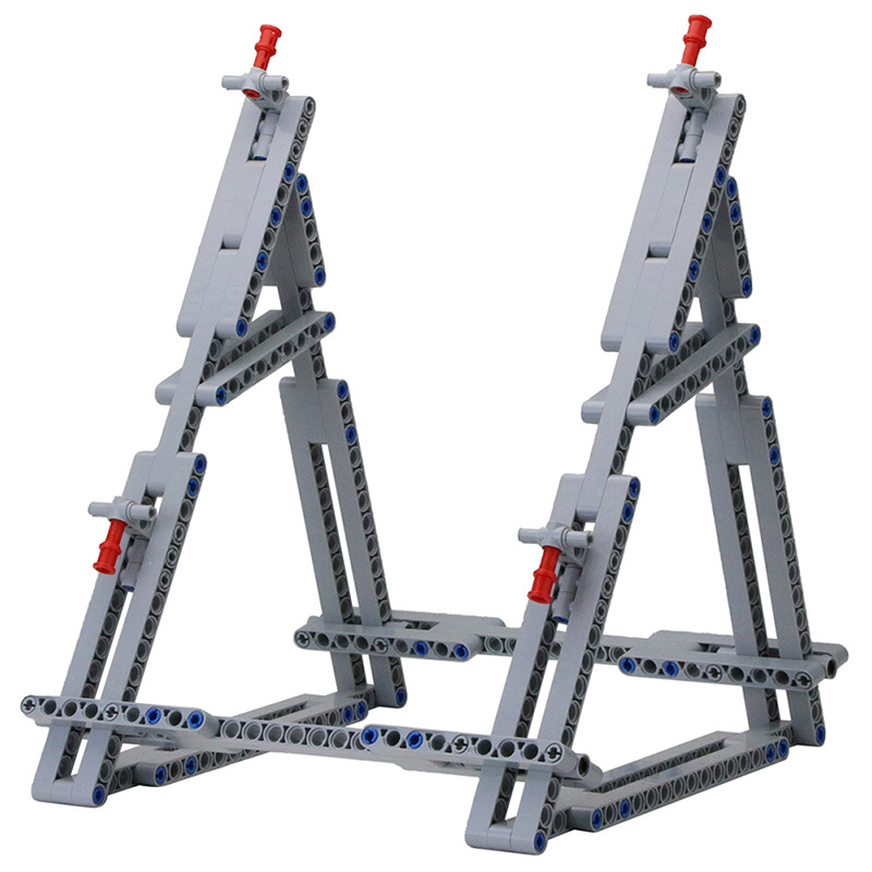 moc小颗粒积木moc-12980兼容乐高7965/75105/75212千年隼展示支架