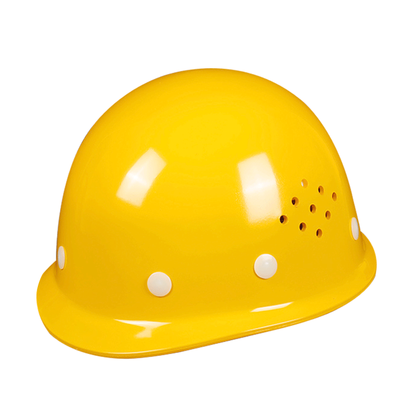 圆形abs过检安全帽建筑工地施工透气加厚帽 安全帽批发厂支持印刷