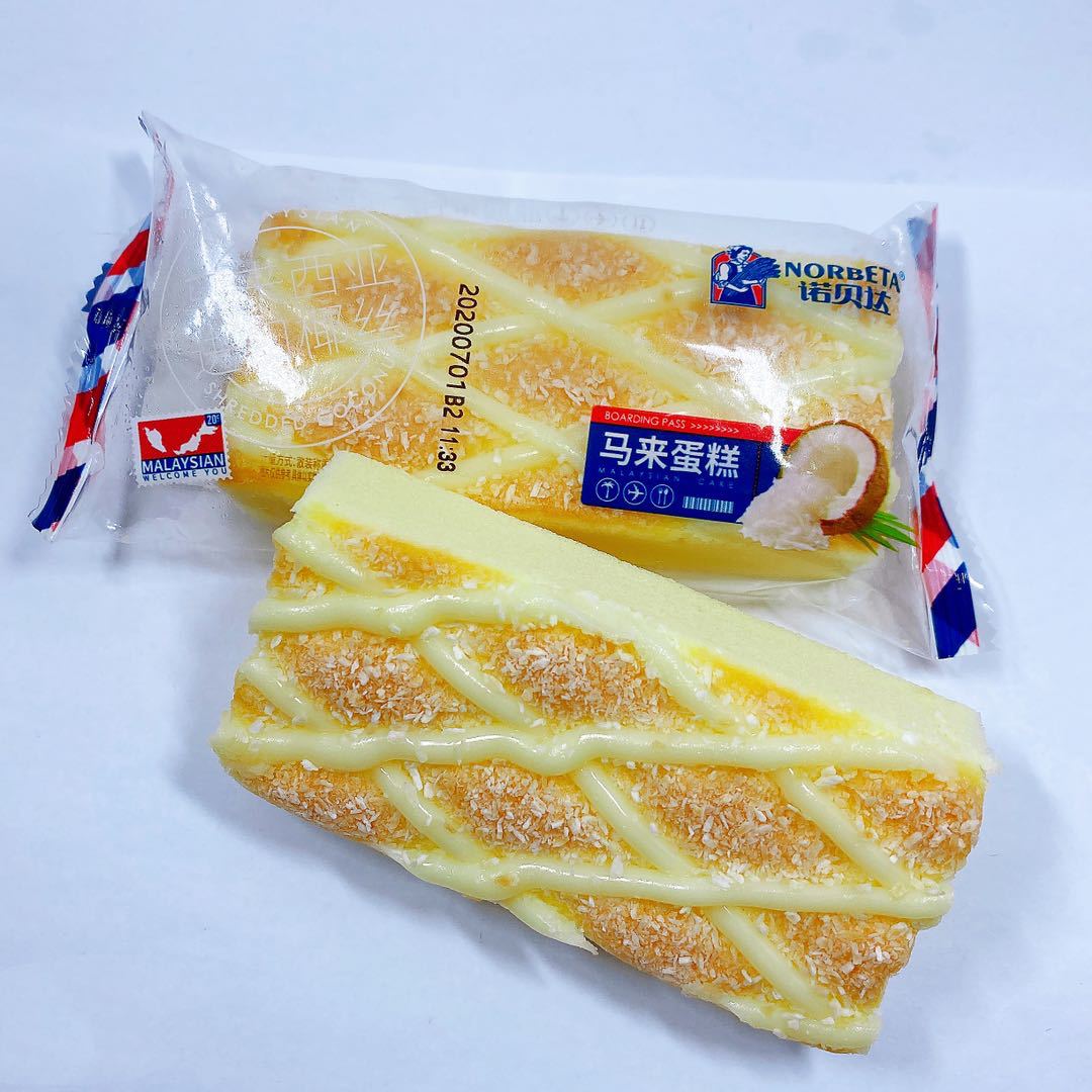诺贝达轻马来蛋糕烘烤类糕点早餐下午茶蛋糕1件4斤 现58