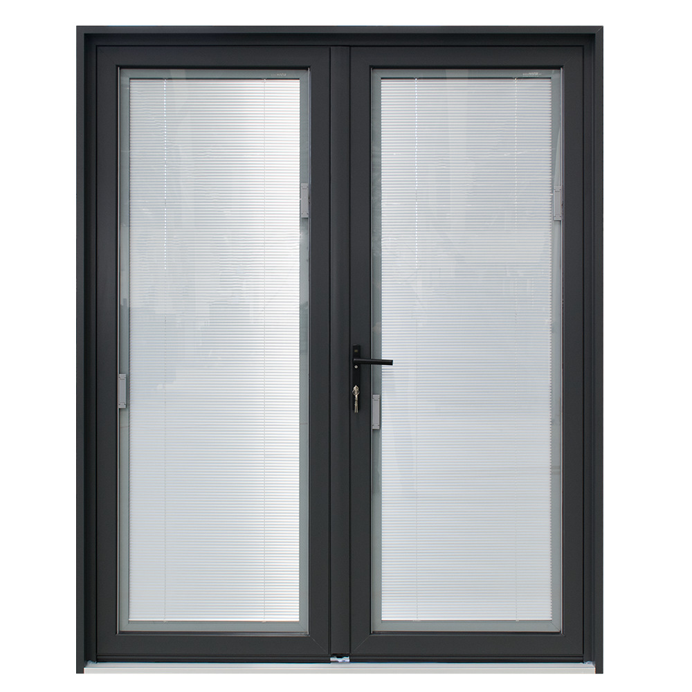 双玻璃百叶门