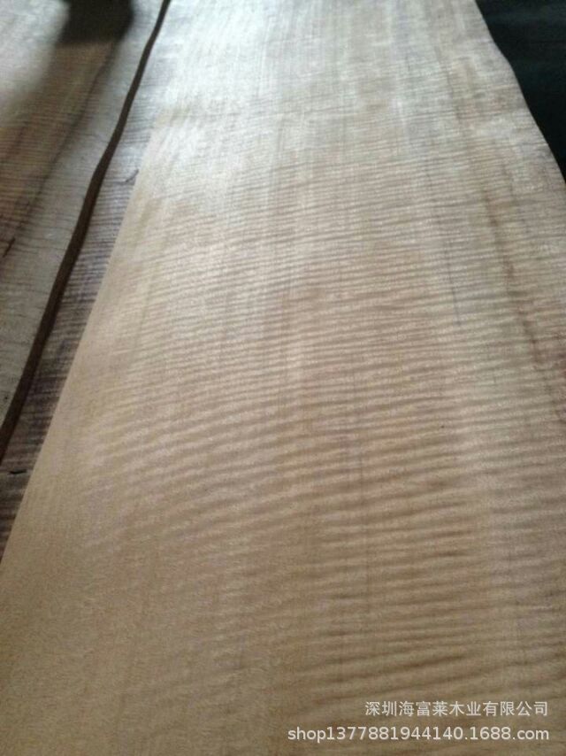 强影尤加利木皮 白枫影木染色木皮 染色强影木 金影 红影天然木皮