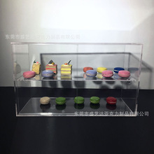 厂家直销亚克力蛋糕甜点展示柜精品手办配件样品甜甜圈甜点展示架