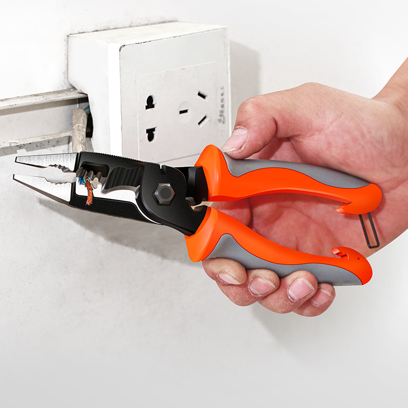 电工专用剥线钳多功能工具神器剪刀剪线万用拨线钳扒剥皮拔线钳子