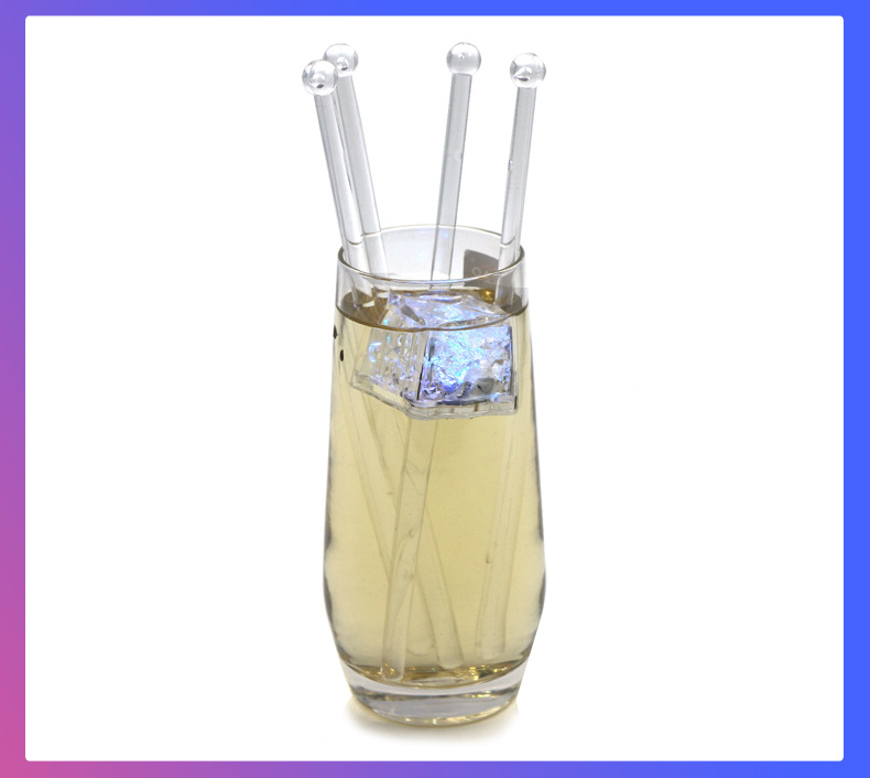 奶茶咖啡搅拌棒圆柱棒酒吧调酒工具鸡尾酒搅拌棒冷饮搅拌棒