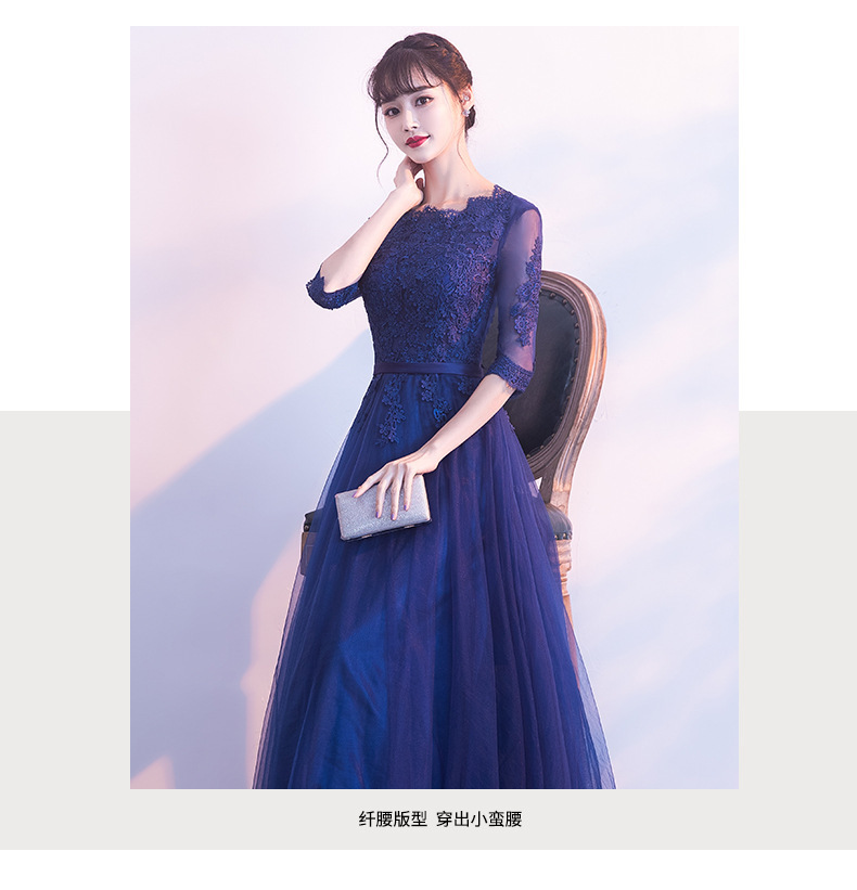 音乐生艺考礼服裙2021声乐考试礼服女气质长裙独唱学生钢琴服装款