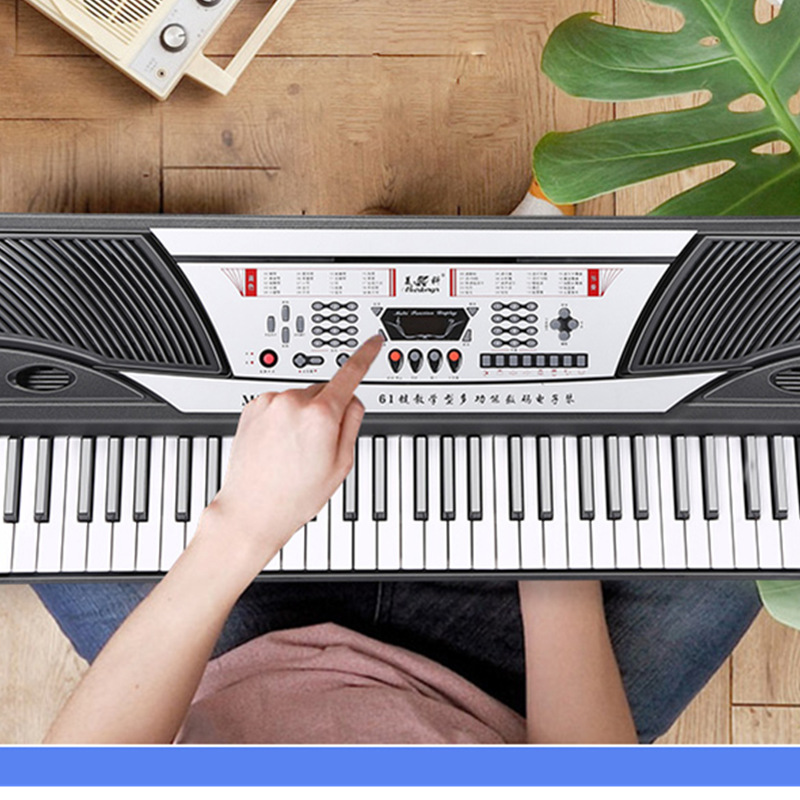 美科电子琴mk-980成人儿童初学入门幼师成年音乐教学琴61键电子琴